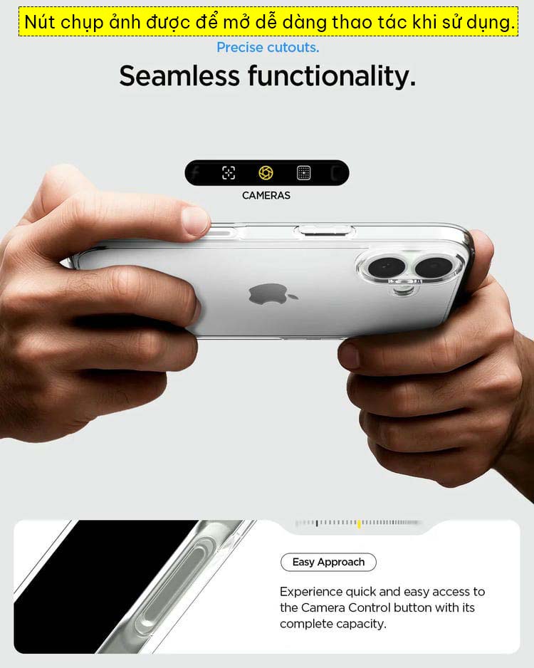 Ốp lưng iPhone 17 Spigen Ultra Hybrid 4